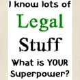 thumbnail image 4 of CafePress - Legal Stuff Tote Bag - Unisex Canvas Tote Bag, Beige, 1-Piece, 4 of 9