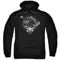 thumbnail image 1 of Power Rangers Black 25 Adult Pullover Hoodie Sweatshirt Black, 1 of 1