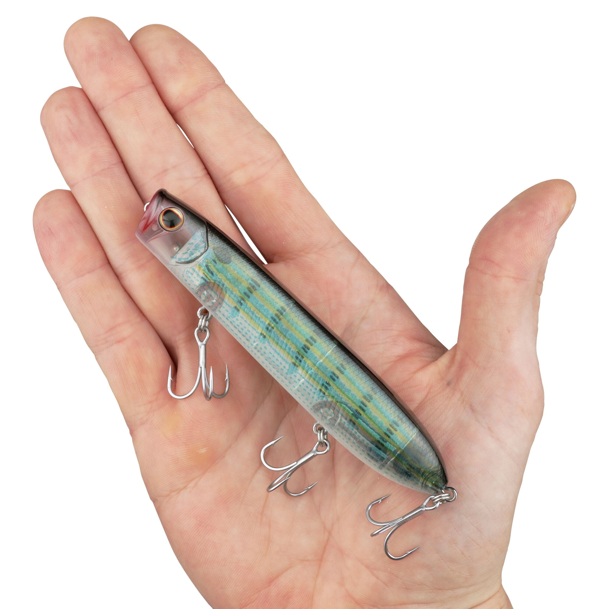 Berkley Cane Walker Saltwater, 4.3 in, Topwater Baits, Pinfish (1 Count)