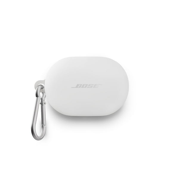 Funda de silicona para audífonos Bose QuietComfort con mosquetón de aluminio