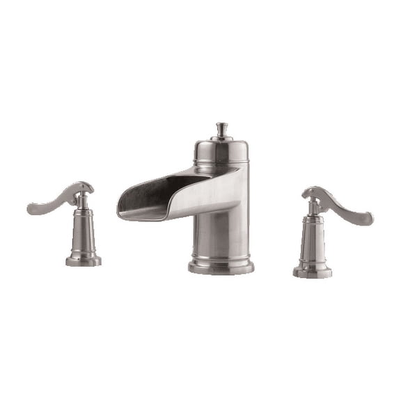 Pfister RT65YPK Ashfield 2-Handle Roman Tub Trim, less Hub & Handles in Brushed Nickel