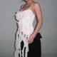 thumbnail image 3 of Chaleco Sin Mangas Mujeres Hot Girl Sling Vest Fashion Y2K Ruffled Camisole Tassels Tops (Blanco S) Ygjytge para Mujer Blanco T M, 3 of 5