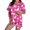 Z51-Multicolour, variant on Cute Halloween Satin Pajamas Set for Women Satin Relaxed Lightweight Pumpkin Ghost Pattern Halloween Pj Loungewear Button Down Short Sleeve Sleepwear Set