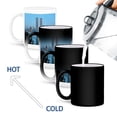 thumbnail image 4 of 3dRose, Vintage Twin Towers II, 11oz Magic Transforming Mug, 4 of 8