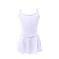 thumbnail image 5 of Miqool Kids Girls Camisole Gymnastic Skirted Leotard Lyrical Contemporary Ballet Dance Outfits Dancewear, 5 of 6