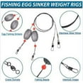 thumbnail image 4 of Stellar 1 Ounce Egg Sinker (50 Pack) Fishing Weights, Fishing Sinkers for Saltwater Freshwater Fishing Gear Tackle, 4 of 5