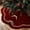 Red, variant on Bxaolu 35.5-Inch Red Velvet Christmas Tree Skirt – Indoor Holiday Tree Skirt for 5ft to 6.5ft Trees, Vintage Style Christmas Tree Base Cover, Soft Tree Skirt for Home & Gift Décor