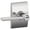 Bright Chrome, variant on Schlage F51ALAT608CEN Latitude Single Cylinder Keyed Entry Door Lever Set - Brass