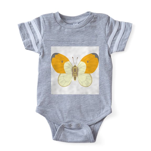 CafePress - Fantasy Butterfly 2 - Cute Infant Baby Football Bodysuit