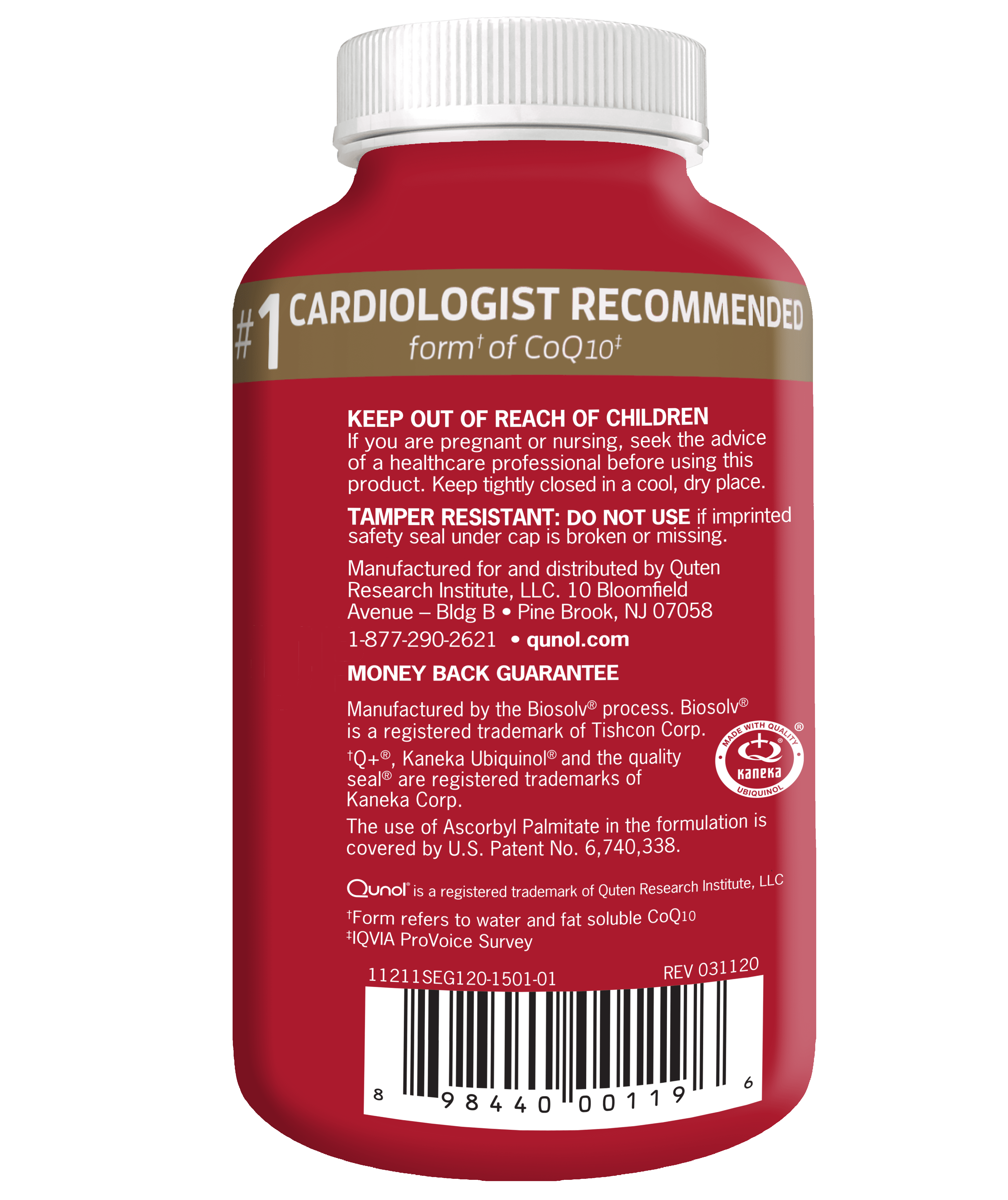 Buy Qunol Mega Ubiquinol CoQ10 Softgels (120 Count) with Superior