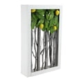 thumbnail image 2 of Northlight 14.5" White Birch Branch Lemon Tree Rustic Wooden Frame Decoration, 2 of 3