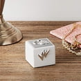 thumbnail image 2 of Leeber 87002 Double Rings Wedding Ring Box, 2 of 4