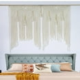 thumbnail image 6 of Clearance! Eeatig Tapestries Theme Large Macrame Wall Hanging Handmade Woven Boho Macrame Tapestry Wall Decor Art for Bedroom Living Room Art Studio Household Essentials Beige, 6 of 9
