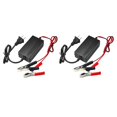 thumbnail image 1 of 2X Car Battery Maintainer Charger Tender 12V Portable Auto Trickle Boat Motorcycle US Plug, 1 of 4