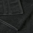 thumbnail image 4 of Mainstays Performance Solid Bath Towel, 54" x 30", Black, 4 of 7