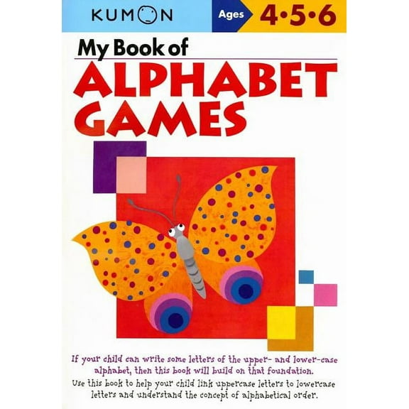 Kumon Workbooks Kumon My Book of Alphabet Games, (Paperback)