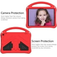 thumbnail image 4 of Feishell Kids-Friendly Case for Amazon Fire HD10/HD10 Plus 13th/11th Generatio 2023/2021,with Portable Handle & Kickstand,Shockproof EVA Foam Anti-Scratch Child Protector Tablet Case Cover,Red, 4 of 6