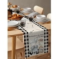 thumbnail image 4 of Chef Gnome Cake Dessert Plaid Table Runner Home Wedding Table Flag Mat Centerpieces Decoration Party Dining Long Tablecloth, 4 of 6