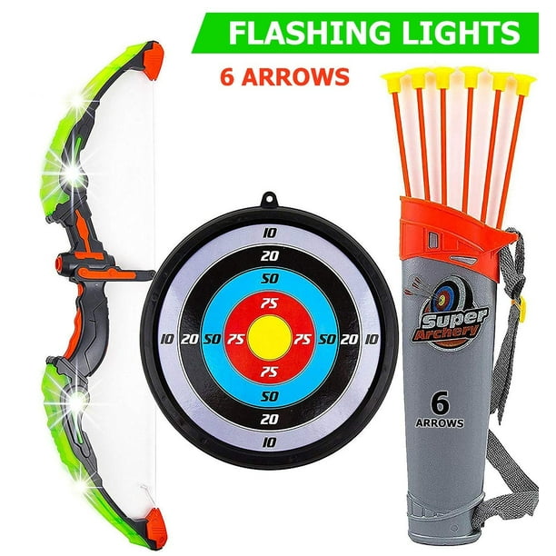 toy bow and arrow with quiver