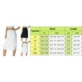 Women Half Slips Under Dress Lace Hem Elastic Waist Petticoat