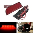 thumbnail image 2 of 1 Pair Rear Bumper Reflector LED Stop Brake Light for Mercedes W639 Vito Viano 2003-14, 2 of 5