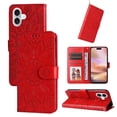 thumbnail image 4 of Funda tipo cartera GANGXUN para iPhone 16 , diseño girasol, cuero PU, soporte, cierre magnético, tarjetero, 4 of 5