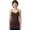 Brown, variant on Emmalise Women's Basic Long Camisole Adjustable Strap Cami, Denim Blue