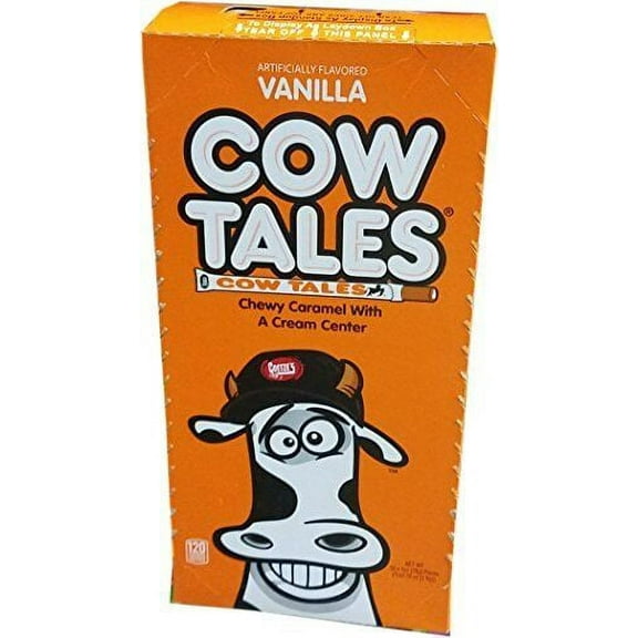 Goetze's Cow Tales Chewy Caramel With A Creme Center 36 Count 1 Ounce Pieces