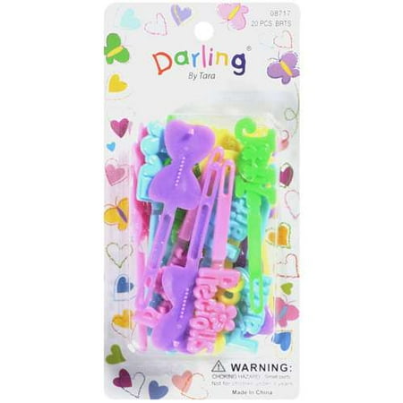 Darling By Tara: Worded Barrettes, 1 ct