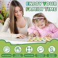 thumbnail image 6 of ZYNERY 6-Pack Wooden Peg Learning Puzzles for Toddlers 12x9 inch - Educational Toys with Animals, Ocean, Fruits, Numbers, Math & Alphabet - Preschool Activities, Travel & Home Play, Gifts, 6 of 7