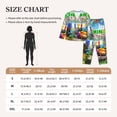 thumbnail image 6 of Lsque Pikmin Pattern Long Sleeve Pajama Set for Women - Soft 2-Piece Sleepwear and Loungewear Set with Pockets, Comfy Nightwear, 6 of 8