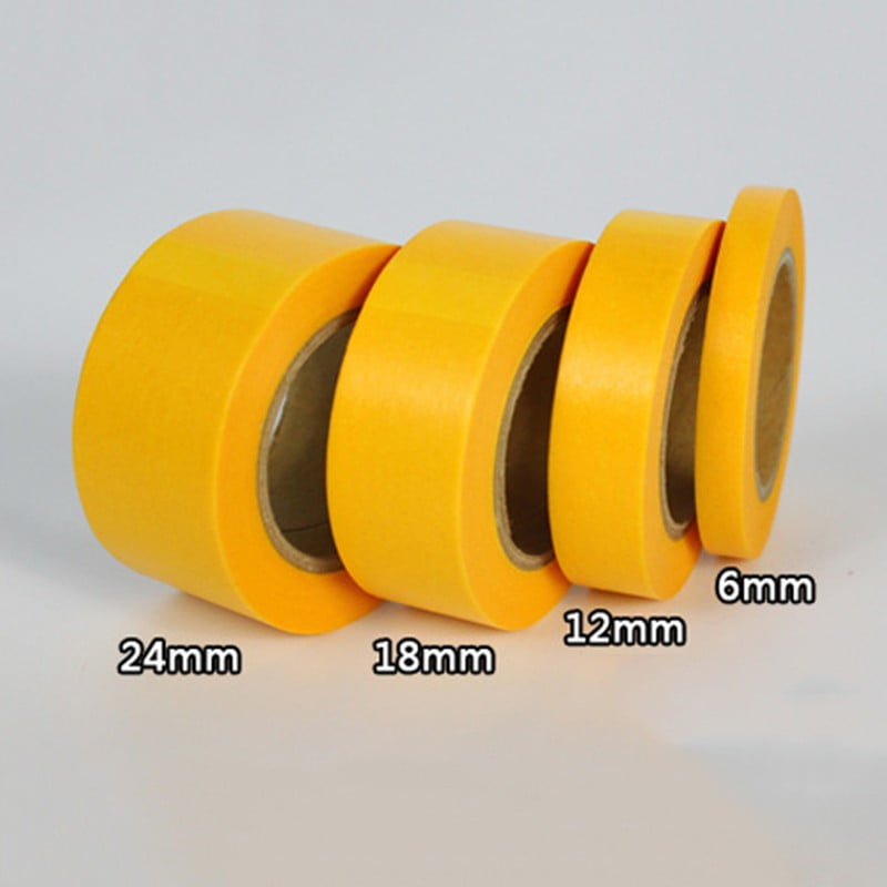 Tape Tape Accessories Tool Adhesive Plaster Paper Yellow Model Masking Hot Sale 