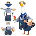 thumbnail image 5 of Sruoe Porch Goose Outfits, 23" Porch Goose Clothes for Lawn Yard and Patio Decoration, Lawn Goose Clothing for Cement Goose Lawn Goose Outfit, Garden Goose Costume, 5 of 9