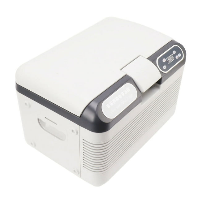 L Car Refrigerator,Car Refrigerator Aluminum ABS RV Refrigeratorfor Camping RV Car Fridge Maximized Efficiency