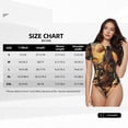 thumbnail image 6 of Lsque Flower Field Poodle Women's Crew Neck Short Sleeve Bodysuit Basic T Shirts Tops Onesie Adult Cute Pajama-Small, 6 of 8
