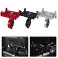 thumbnail image 3 of Adjustable Mobile Phone Stand Holder Handlebar Mount Bracket Navigation Bracket black, 3 of 8