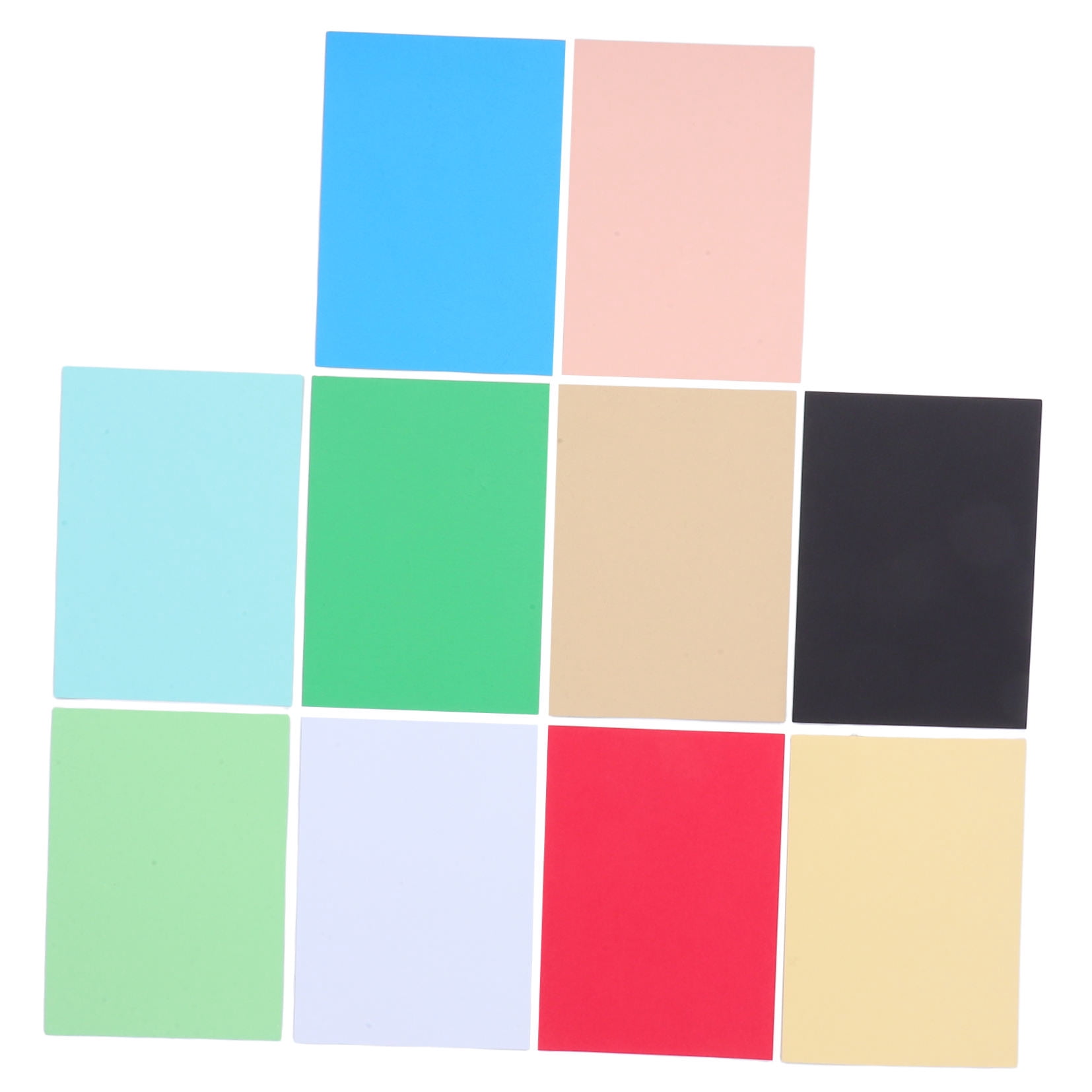 Masteelf 100pcs A4 Binding Covers Colorful Crafting Papers Art Supplies For Adults And Students Report Covers Paper Binding Materials Card Paper For Card Making