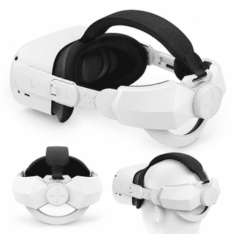 Meta Quest 2 Elite Strap with Battery, Gray, Enhanced Comfort