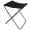 Silver, variant on LYUMO Folding Stool Portable Mini Stool Aluminum Alloy Outdoor Chair for Fishing Camping Picnic