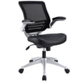 thumbnail image 2 of Modway Edge Leather Office Chair in Black, 2 of 4