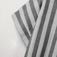 thumbnail image 6 of Black Women T Shirts Loose Fit, Spandex Blouses For Women Business Casual, Women Striped Button Down Shirts Cotton Linen Blouse Tops Short Sleeve Collar Guaze Shirt Trendy Vacation Work Clothes, 6 of 8