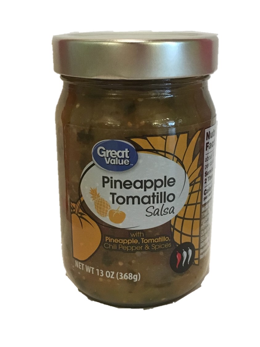 Great Value Gv Pineapple Tomatillo Salsa