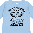 thumbnail image 4 of Inktastic Handpicked for Earth By My Grammy in Heaven with Angel Wings Boys or Girls Long Sleeve Toddler T-Shirt, 4 of 5