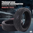thumbnail image 4 of 60/70-6.5 Scooter Replacement Tires Electric Bike Inflatable Tyre & Inner Tube Tire Set for MaxG30, 4 of 5