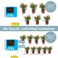 thumbnail image 2 of Automatic Drip Irrigation Kit USB Operation and Solar Panel Powered Voice Prompt DIY 15 Potted Indoor Timed Watering Device Double Pump Self Watering System for Patio Lawn Greenhouse Flower, 2 of 6