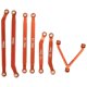 thumbnail image 1 of Juego de varillas de enlace de chasis de alto despeje Cnc para coche Axial Scx24 1/24 Rc, a Afortunado Sencillez, 1 of 5