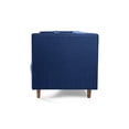 thumbnail image 4 of Sofá 3 Plazas de Lino Azul Modelo Milliani, 4 of 7