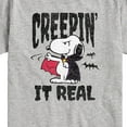 thumbnail image 3 of Peanuts - Creepin It Real - Toddler & Youth Short Sleeve Graphic T-Shirt, 3 of 6