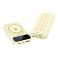 thumbnail image 2 of Power Bank Inalámbrica Magnética 10000mah Binli H28c,tipo-c 20w Y Usb-a Qc 22.5w Lab.G, Amarilla, 2 of 5
