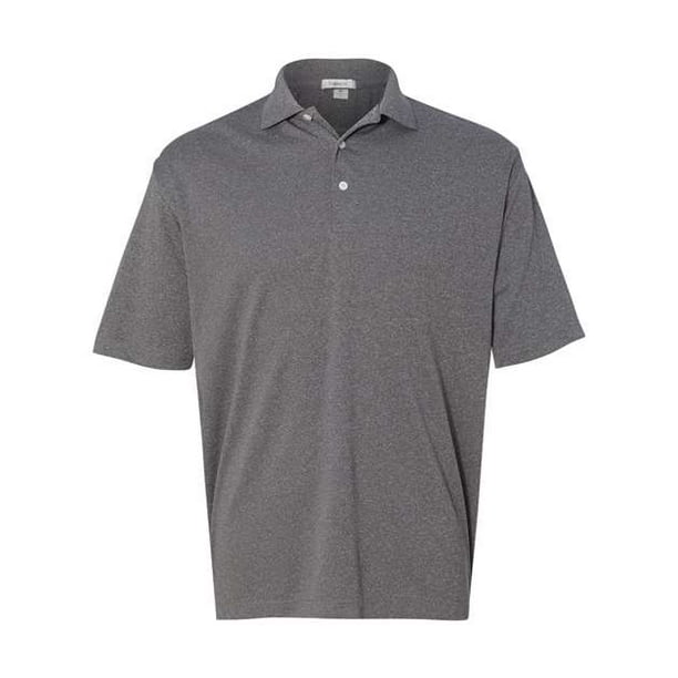 FeatherLite 0469 - Camiseta deportiva de malla sin humedad para hombre, color gris jaspeado XL PlumaLite 0469